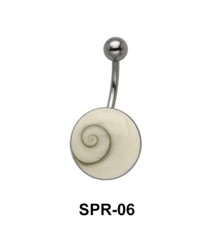 Shell Belly Piercing SPR-06