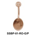 Plain and Simple Belly Piercing SSBP-01