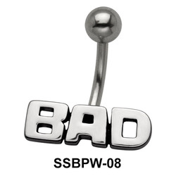 BAD Script Belly Piercing SSBPW-08