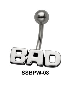 BAD Script Belly Piercing SSBPW-08