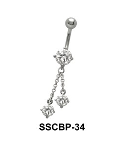 Cool Clubs Belly Piercing SSCBP-34