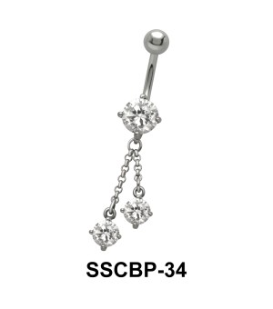 Cool Clubs Belly Piercing SSCBP-34