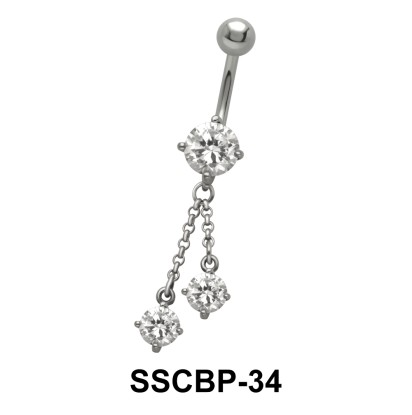 Cool Clubs Belly Piercing SSCBP-34