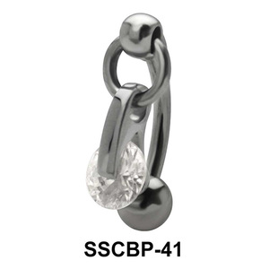 Stone Studded Belly Piercing SSCBP-41
