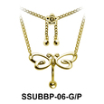 Butterfly with Flower Shaped SSUBBP-06