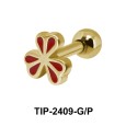 Beautiful Flower Enamel Ear Piercing TIP-2409