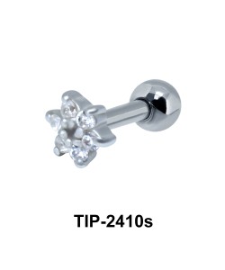 Beautiful Flower Ear Piercing TIP-2410s