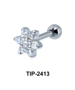 Flower Helix Ear Piercing TIP-2413