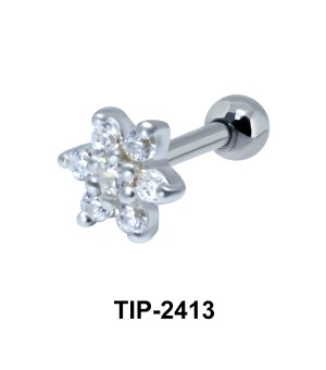 Flower Helix Ear Piercing TIP-2413