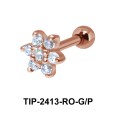 Flower Helix Ear Piercing TIP-2413