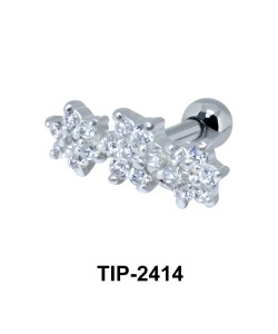 Flower Helix Ear Piercing TIP-2414