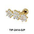 Flower Helix Ear Piercing TIP-2414