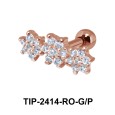 Flower Helix Ear Piercing TIP-2414