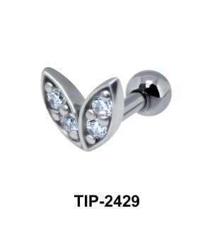 Leaf Shaped Helix Ear Piercing TIP-2429