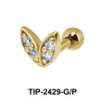 Leaf Shaped Helix Ear Piercing TIP-2429