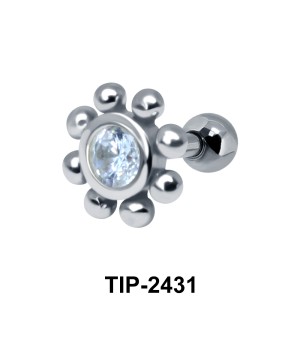 Flower Helix Ear Piercing TIP-2431