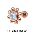 Flower Helix Ear Piercing TIP-2431