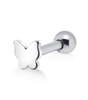 Butterfly Silver Upper Ear Piercing TIP-921