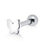 Butterfly Silver Upper Ear Piercing TIP-921