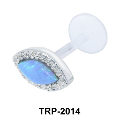 Pear Stone Tragus Piercing TRP-2014
