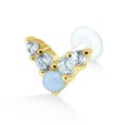 Opal Tragus Piercing TRP-2047