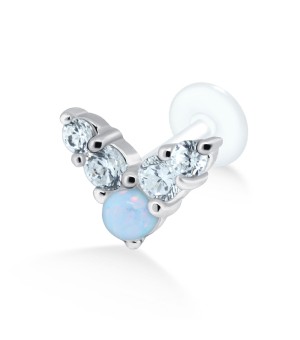 Opal Tragus Piercing TRP-2047