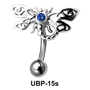 Dragonfly Upper Belly Piercing UBP-15s