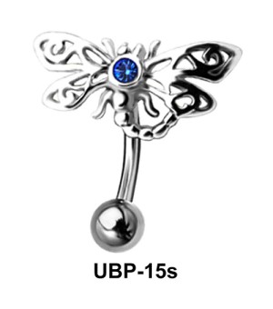 Dragonfly Upper Belly Piercing UBP-15s