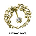 Super Cool Upper Belly Piercing UBSA-05