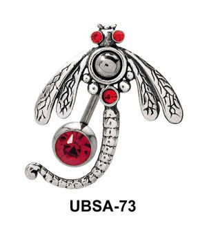 Dragonfly Belly Piercing UBSA-73