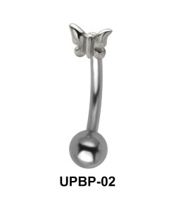 Shining Butterfly Upper Belly Piercing UPBP-02