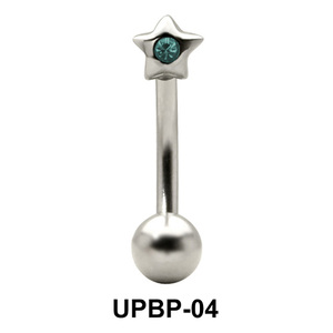 Small Star Upper Belly Piercing UPBP-04