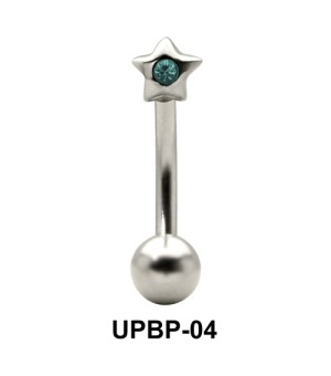 Small Star Upper Belly Piercing UPBP-04