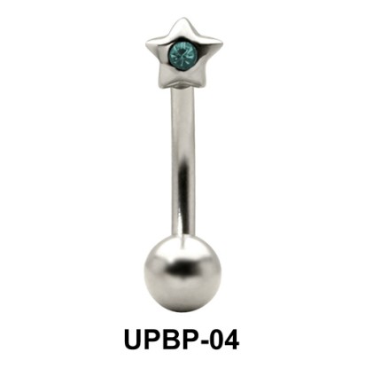 Small Star Upper Belly Piercing UPBP-04