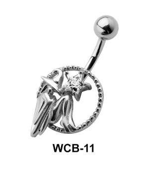 Witch Design Belly Piercing WCB-11