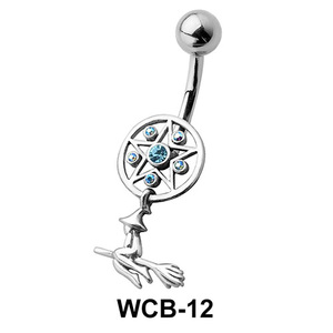 Witch Design Belly Piercing WCB-12