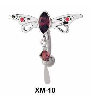 Dragon Fly Belly Piercing XM-10