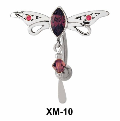 Dragon Fly Belly Piercing XM-10