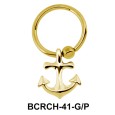 Anchor Shaped Closure Rings Charm BCRCH-41