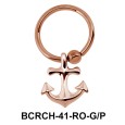 Anchor Shaped Closure Rings Charm BCRCH-41