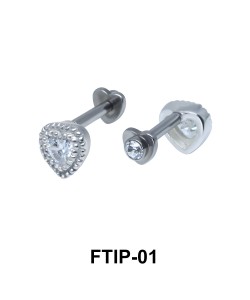 Romantic Passion Helix Ear Piercing FTIP-01