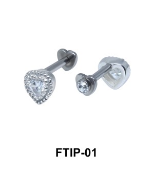 Romantic Passion Helix Ear Piercing FTIP-01