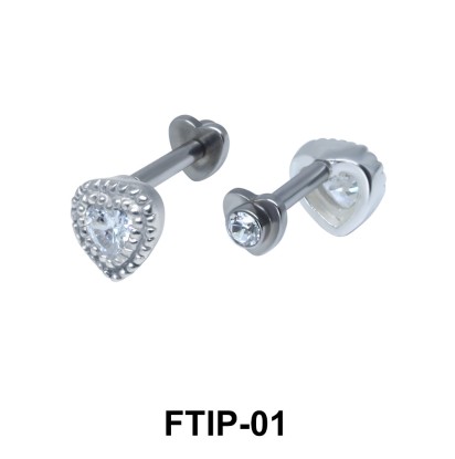 Romantic Passion Helix Ear Piercing FTIP-01