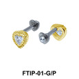 Romantic Passion Helix Ear Piercing FTIP-01