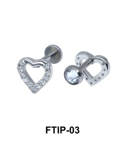 Romantic Passion Helix Ear Piercing FTIP-03