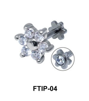 Romantic Passion Helix Ear Piercing FTIP-04