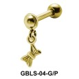 Hanging Bow external Ear Piercing GBLS-04