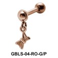 Hanging Bow external Ear Piercing GBLS-04