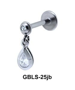 Pear Stone Encapsulated External Dangling GBLS-25jb