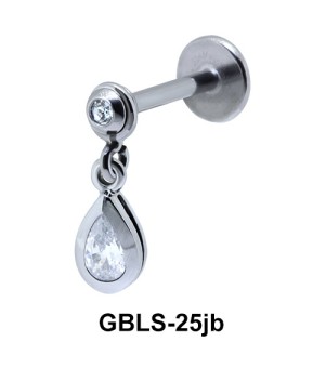 Pear Stone Encapsulated External Dangling GBLS-25jb